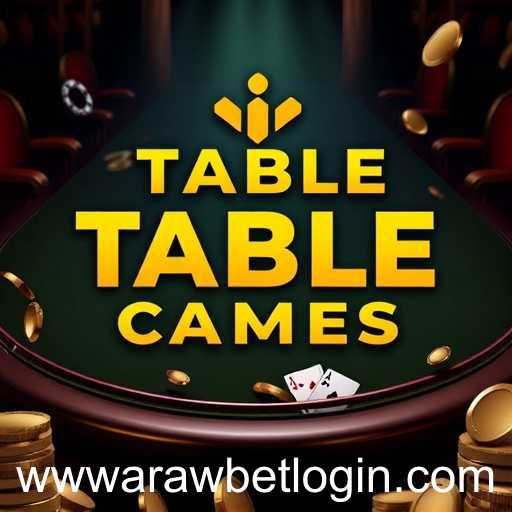 Exploring the Exciting World of Table Games on Arawbet Casino